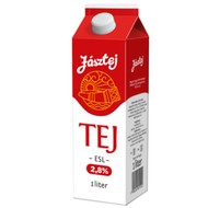 Dobozos friss tej 2,8% 1/1 ESL Jász Naszálytej