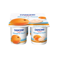 Gyümölcsjoghurt  4*125gr sárgabarack  Danone