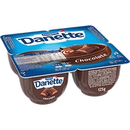 Danette krémpuding  4*125g csokoládé Danone