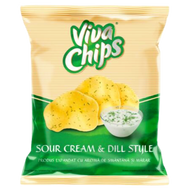 Chips Viva 50g kapros tejfölös