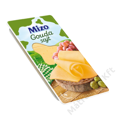 Gouda sajt 125g szeletelt Mizo
