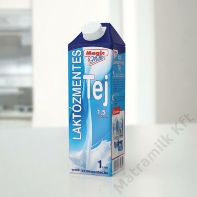 Laktózmentes tej UHT 1,5% 1/1 Naszály