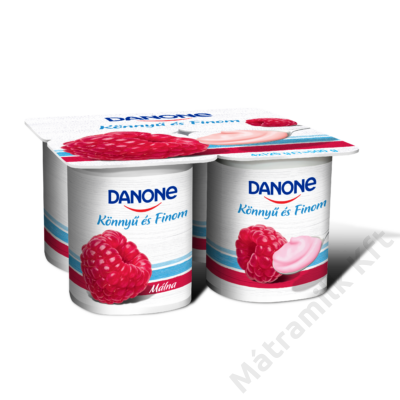 Gyümölcsjoghurt 4*125g málna Danone