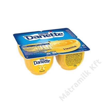Danette krémpuding  4*125g vanília Danone