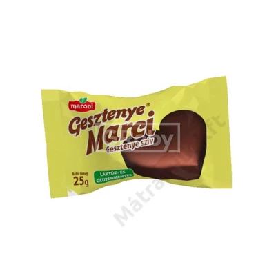 Gesztenye szív natúr Marci Maroni