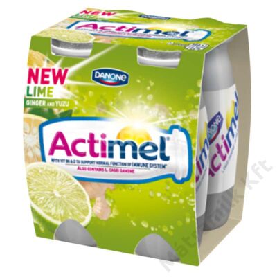 Actimel 4*100g lime-gyömbér-yuzu Danone