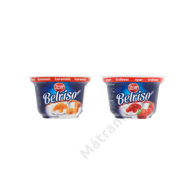 Belriso tejberizs 200g karamell/eper  Zott