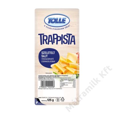 Trappista sajt szeletelt 125gr Tolle