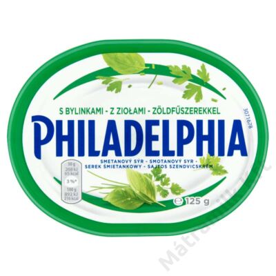 Philadelphia krémsajt zöldfùszeres 125gr