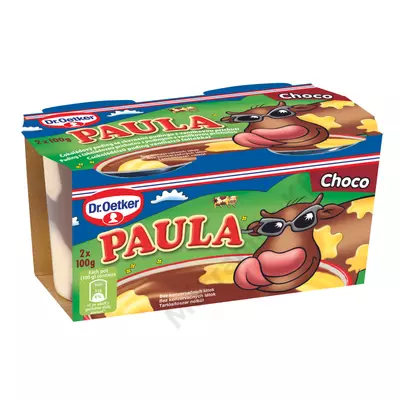 Puding PAULA csoki vaníliafoltos 2*100g