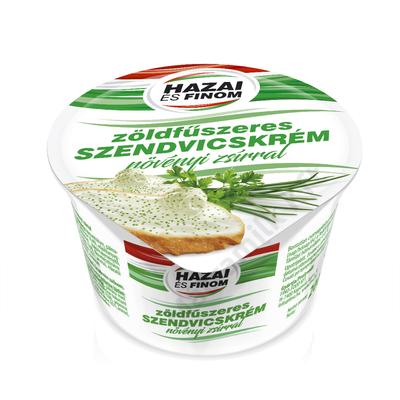 Szendvicskrém 200gr zöldfűsz. HÉF FINO