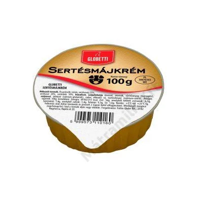 Májkrém sertés 100g Globetti