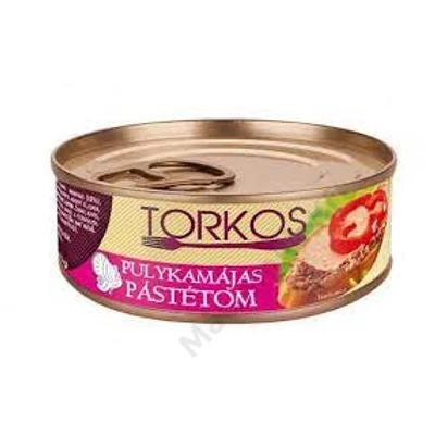 Torkos Pulyka és baromfimájas  100G