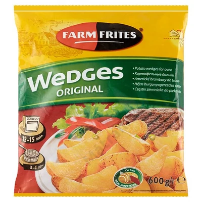 Fagy.héjas burgonya gerezd 600g Farm fries